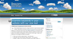 Desktop Screenshot of dreamwebdesigns.com
